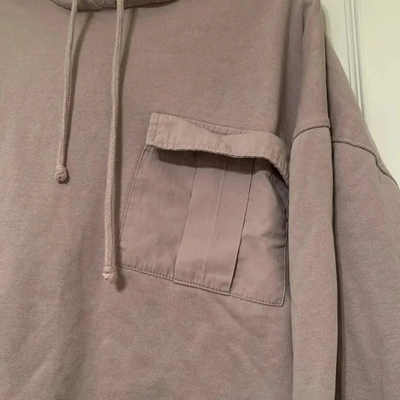 Urban Outfitters Cropped Hooded Sweatshirt - Picture 3 of 8